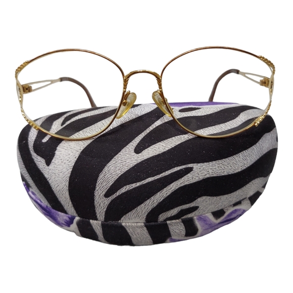 Christian Dior CD Made in Austria 2883 41A Frame 58 17 125 Gold eyewear eyeglass - Picture 7 of 16